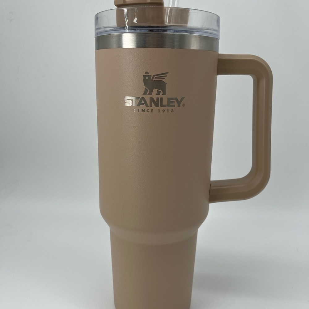 Stanley Tan Insulated Mug with Handle